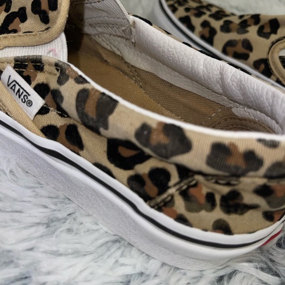 🛑🛑SOLD🛑🛑Vans Slip-On Skate Shoe - Leopard size Women’s 5.5 Men’s 4 GUC - Picture 12 of 14